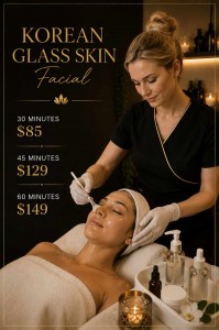 Korean Glass skiin facial saijha