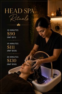 Saijha head spa ritual